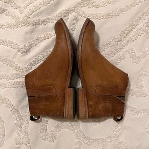 Kork-Ease Booties - Velma Brown Leather Womens 8.5